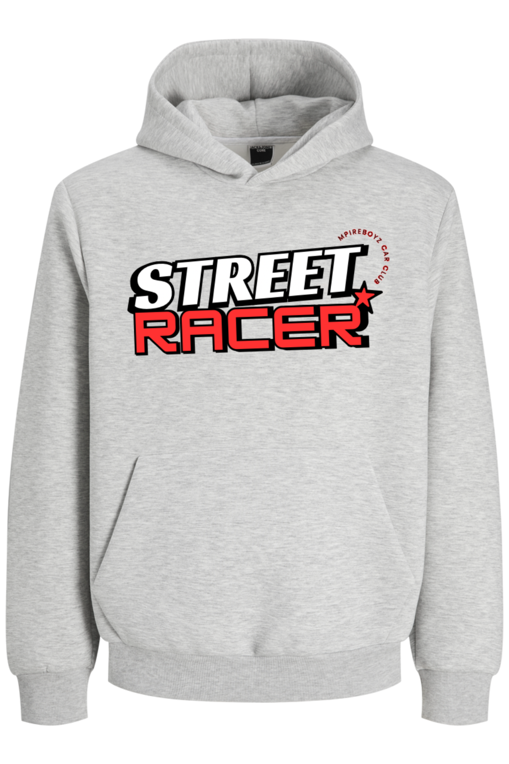 “Street Racer Logo” Hoodie (grey)