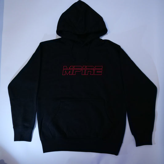 Red/Black Casual Hoodie