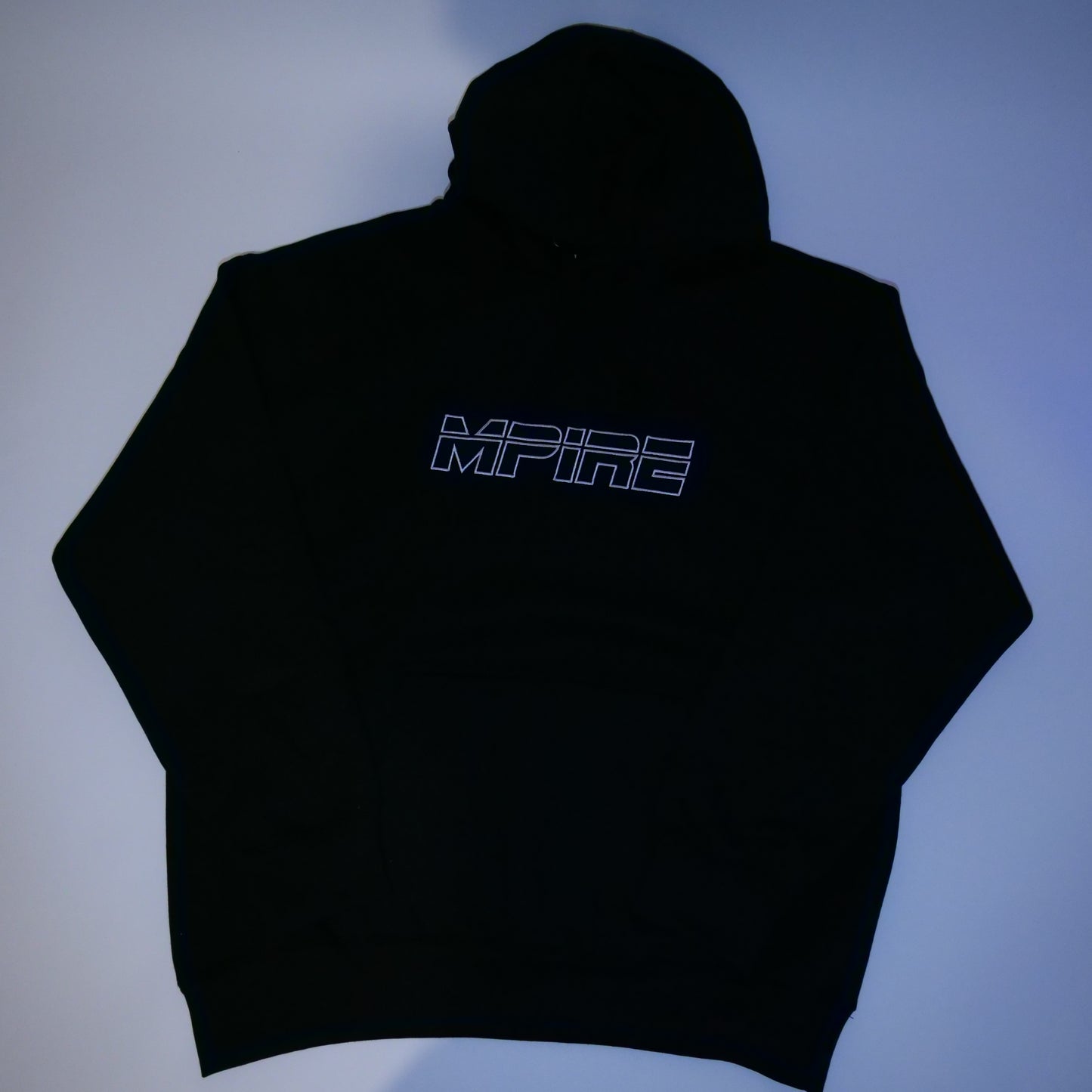 White/Black Casual Hoodie