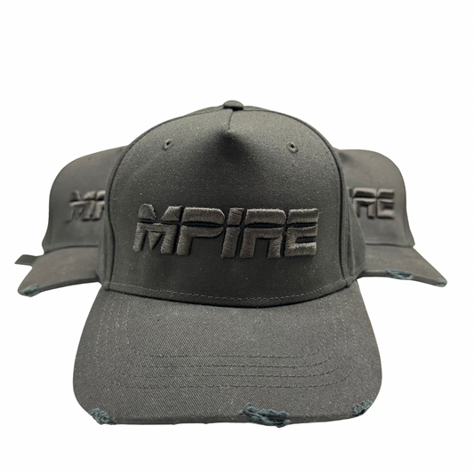 Black on Black 3D Cap