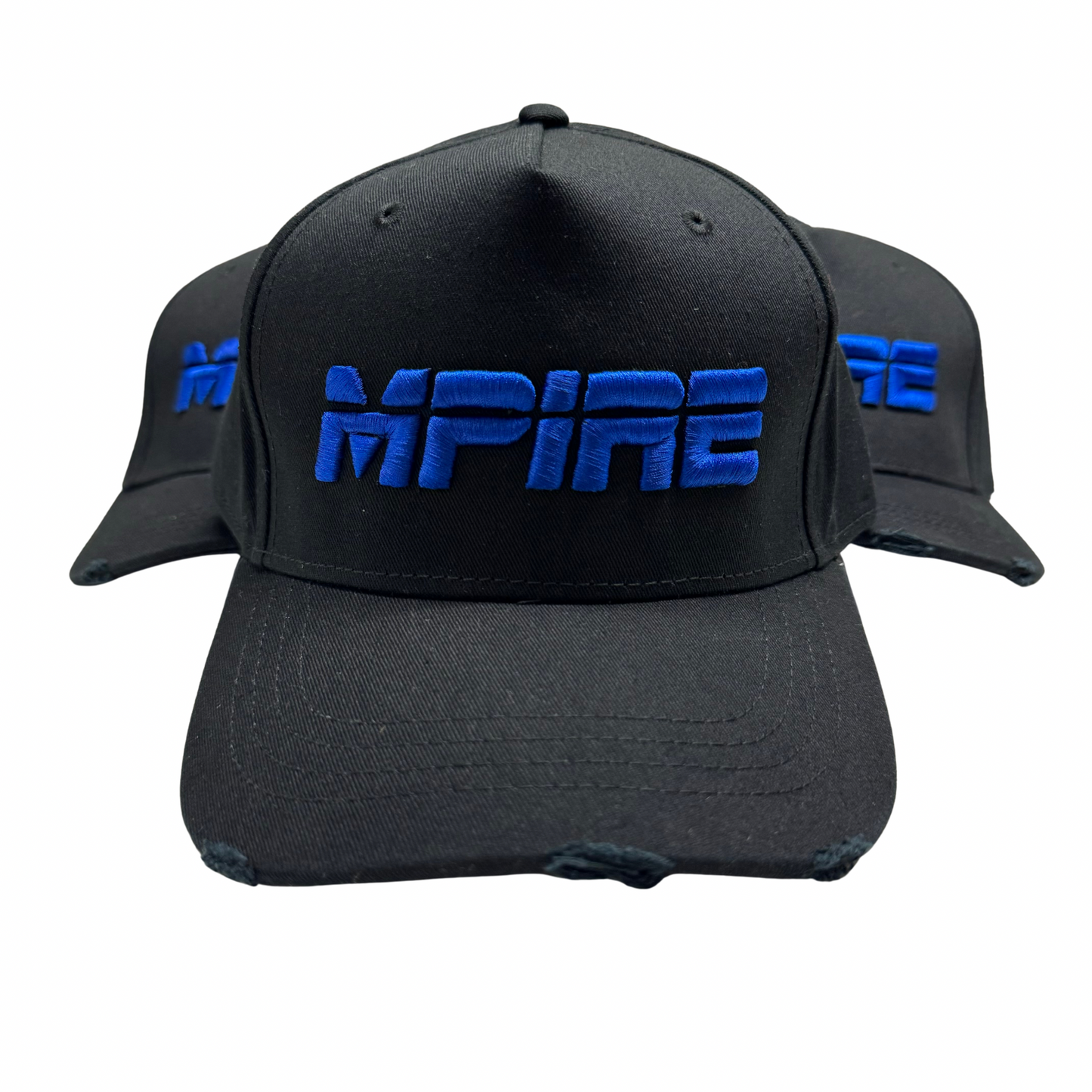Black/Blue 3D Cap