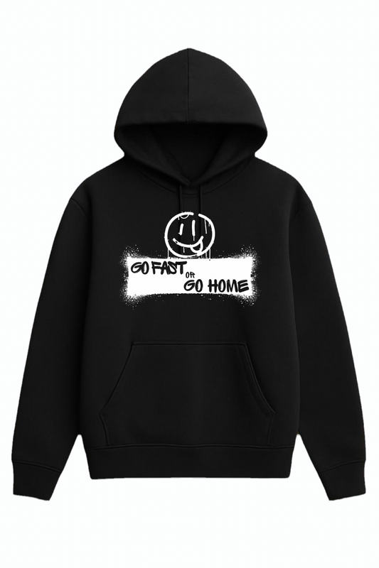 “Go Fast or Go Home Logo” Hoodie (black)