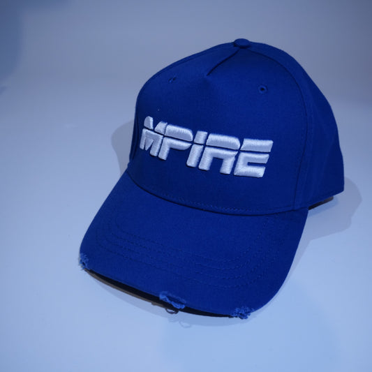 Blue/White Cap