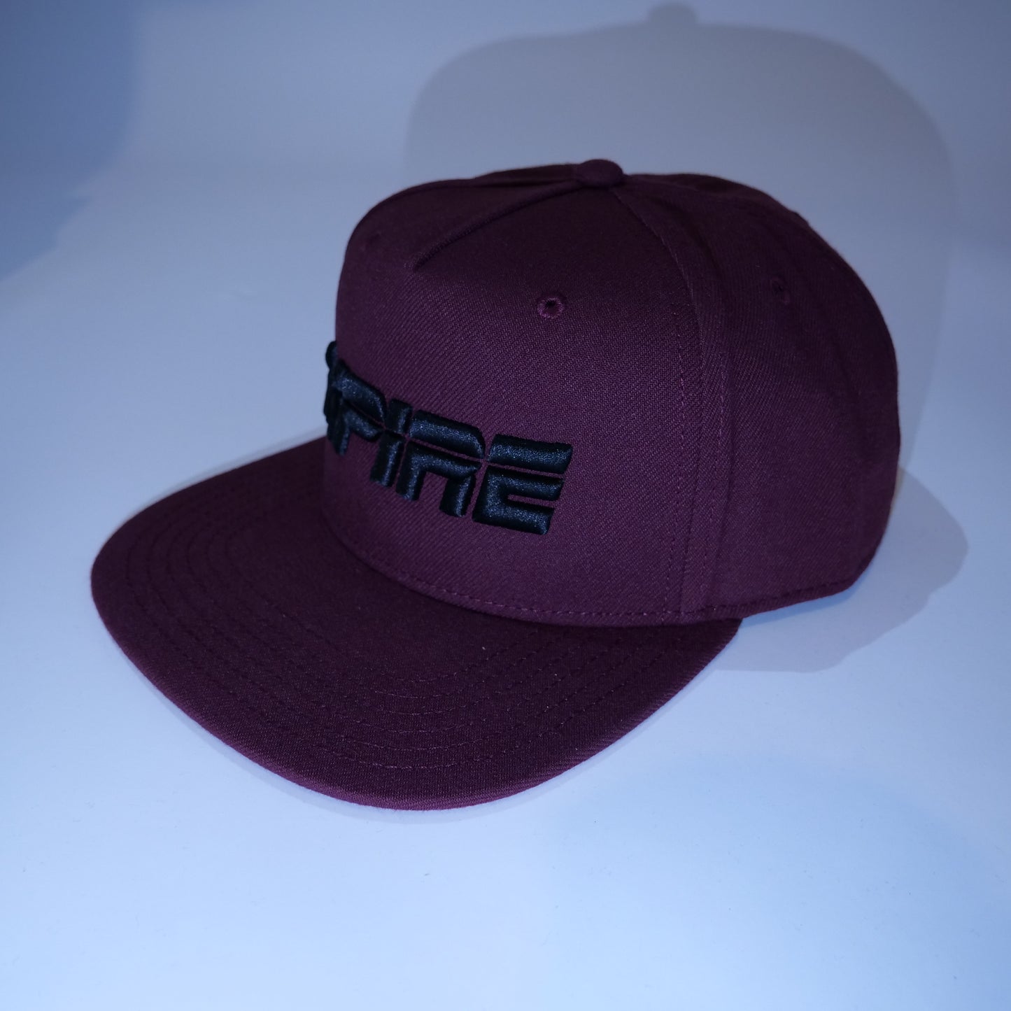 Maroon/Black Snapback Cap