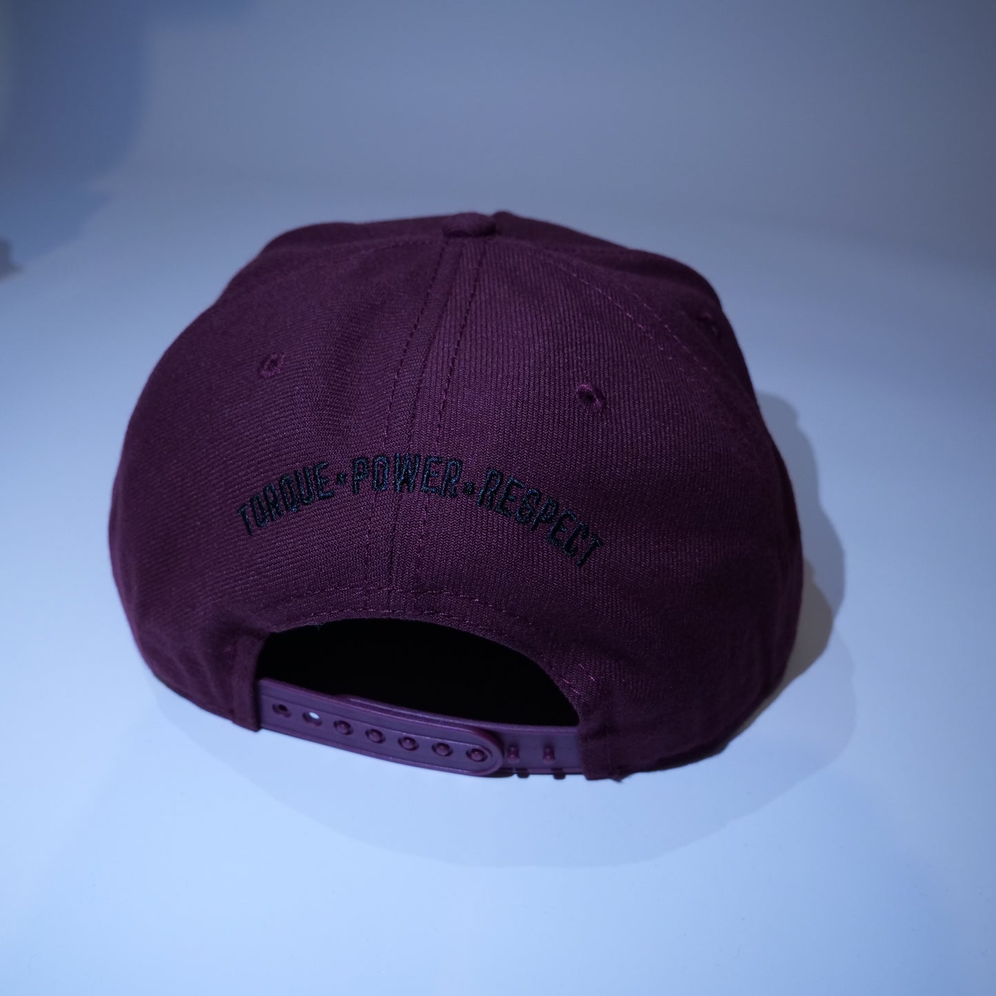 Maroon/Black Snapback Cap